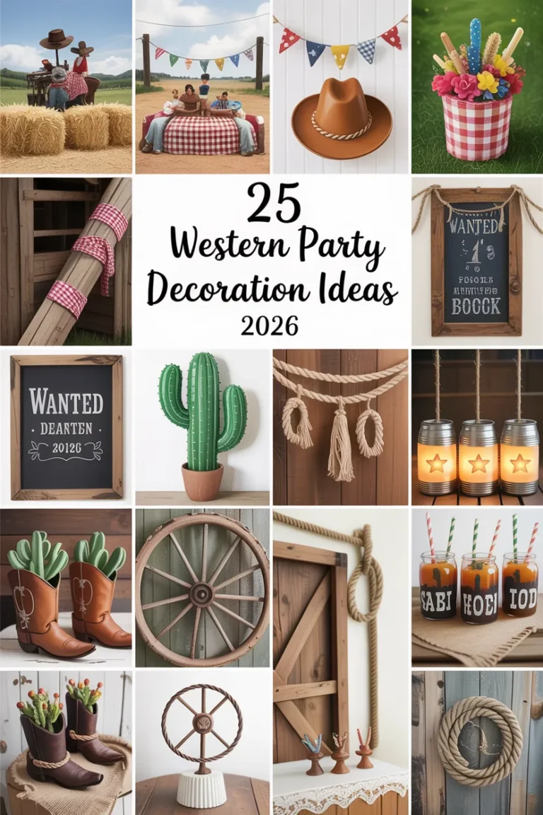 25 Western Party Decoration Ideas for 2026 | DIY Rustic & Fun Party Tips