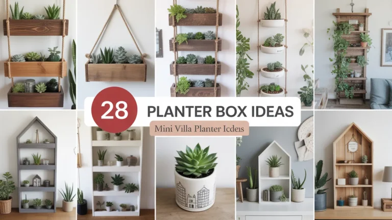 28 Planter Boxes DIY Ideas for 2026 to Transform Your Garden & Home Spaces