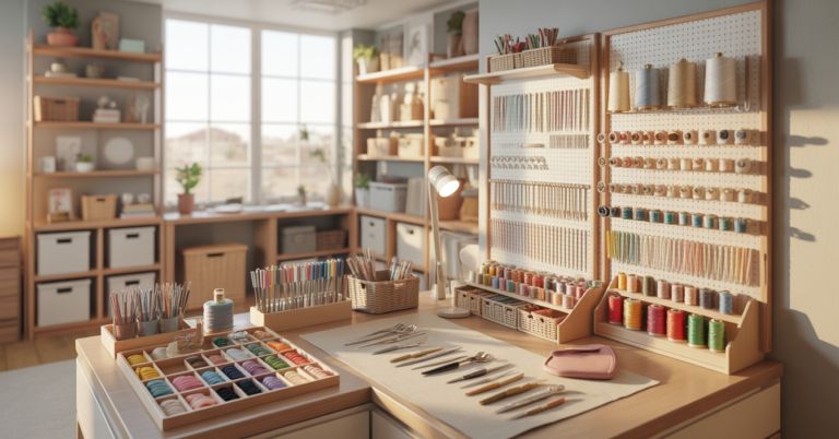 Embroidery Storage Ideas