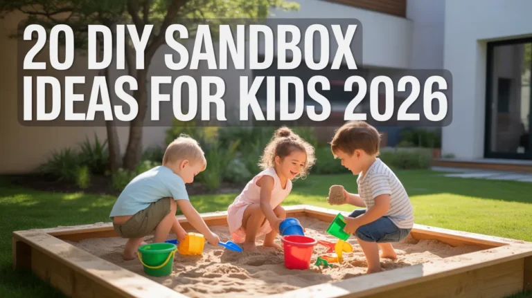 20 DIY Sandbox Ideas for Kids in 2026 to Boost Creativity and Outdoor Play 2026