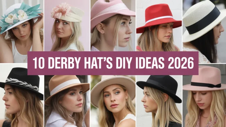 10 Derby Hats DIY Ideas for 2026: Easy, Stylish & Budget-Friendly Race Day Looks