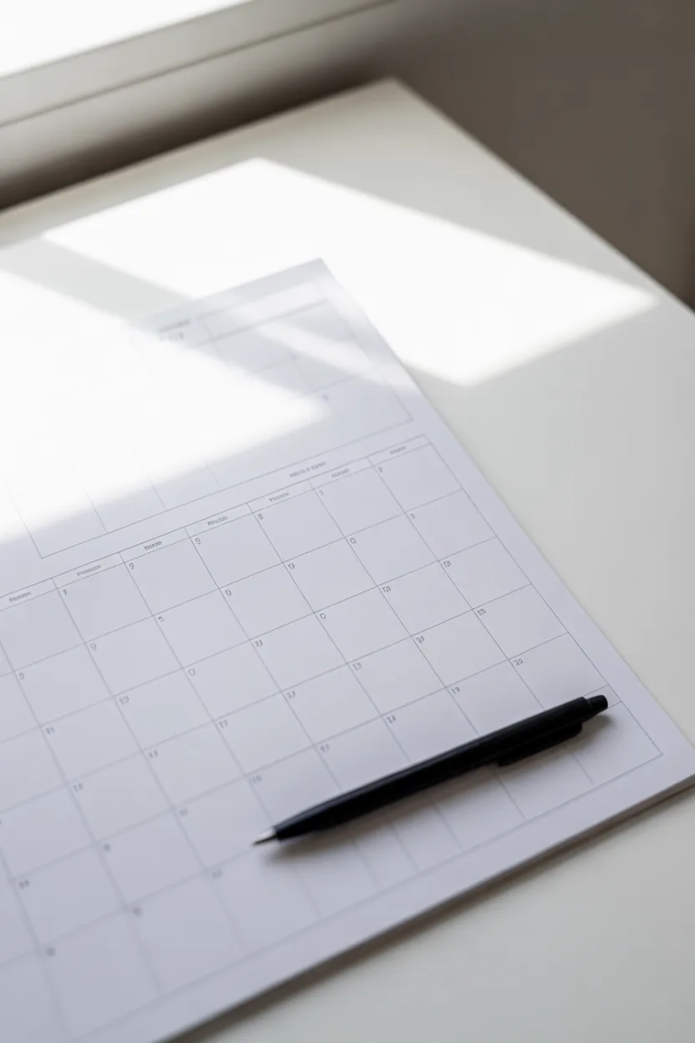 13 Blank Calendar Printables for 2025