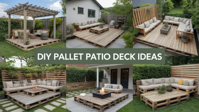 DIY Pallet Patio Deck Ideas for 2026: Affordable Backyard Upgrades