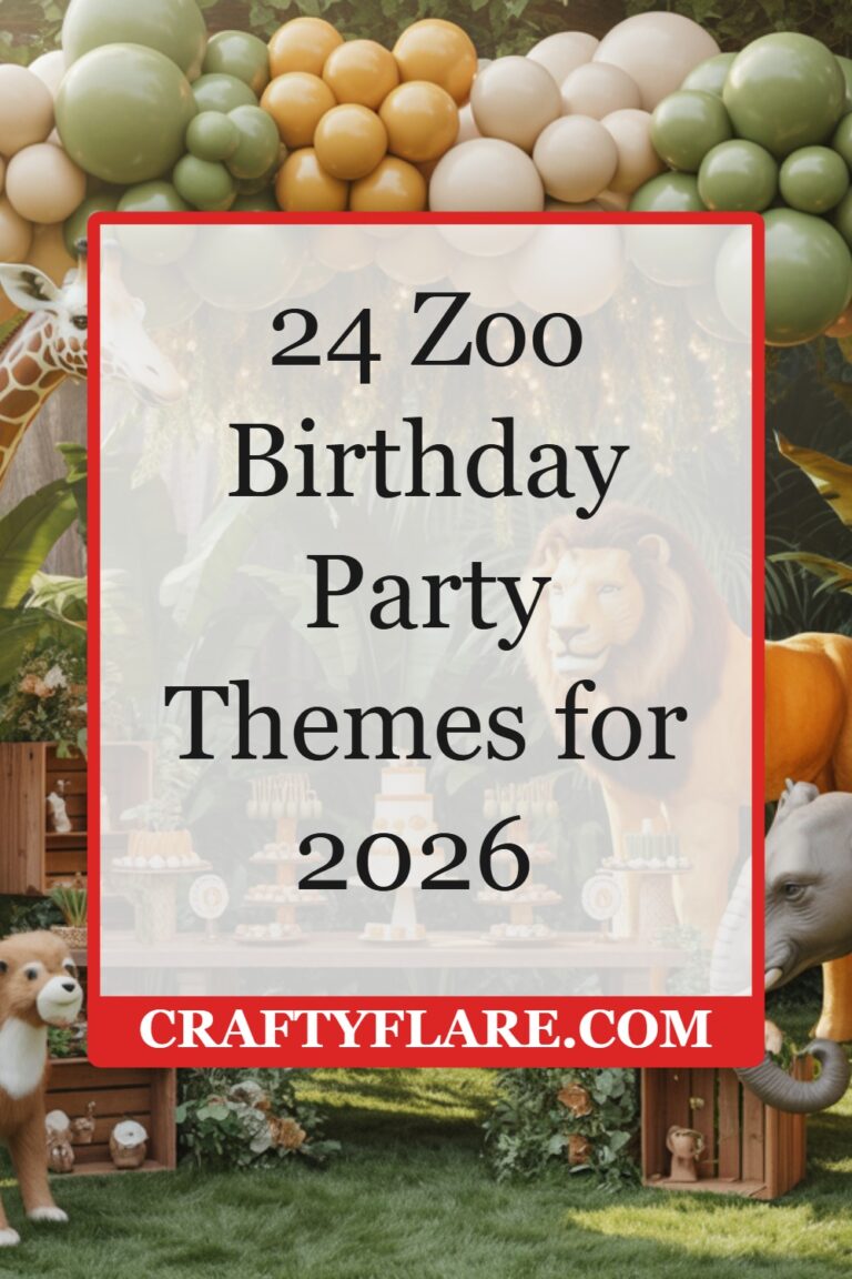 24 Zoo Birthday Party Themes for 2026 - Crafty Flare