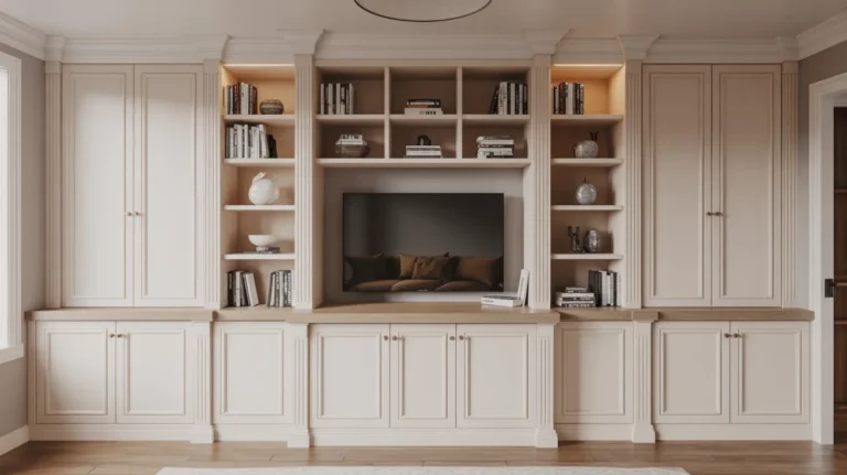 How I Built DIY Living Room Built-In Cabinets (5 Easy Steps That Actually Worked for Me) 2026