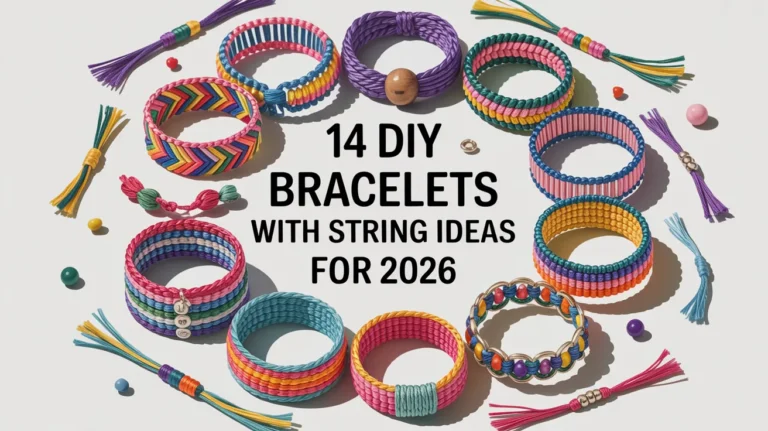 14 DIY Bracelets With String Ideas You’ll Actually Want to Wear in 2026
