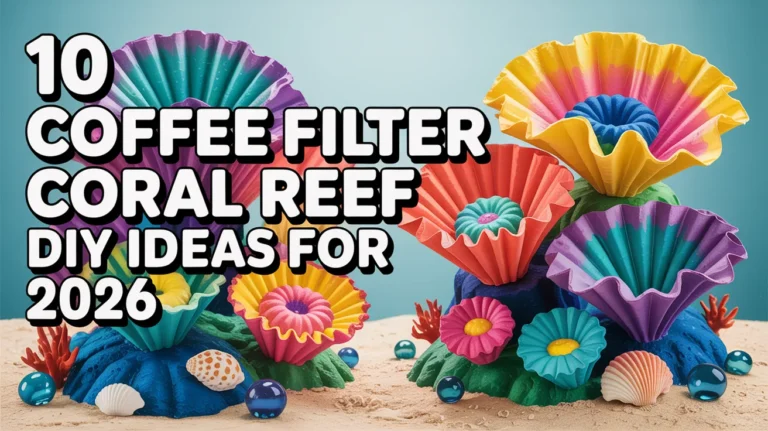 10 Coffee Filter Coral Reef DIY Ideas for Stunning Underwater Crafts in 2026