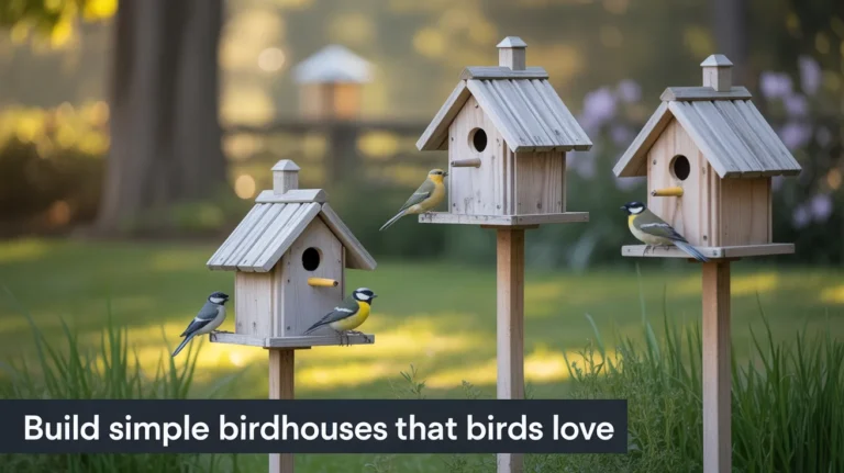 24 DIY Bird Houses Ideas That Actually Attract Birds (Simple, Creative & Beginner-Friendly)