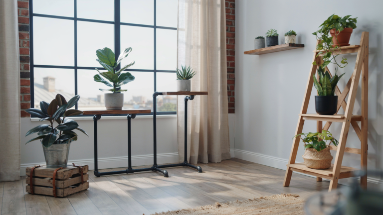 21 DIY Plant Stand Ideas for Easy, Budget-Friendly Ways to Organize Your Plants