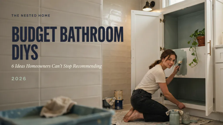 6 Budget Bathroom DIYs Homeowners Can’t Stop Recommending (Easy & Affordable Ideas) 2026