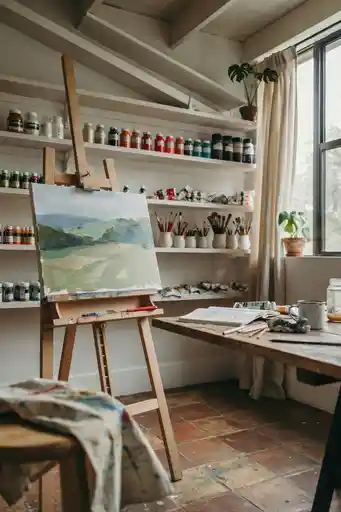 24 Smart Art Studio Organization Ideas to Create a More Productive Creative Space in 2026
