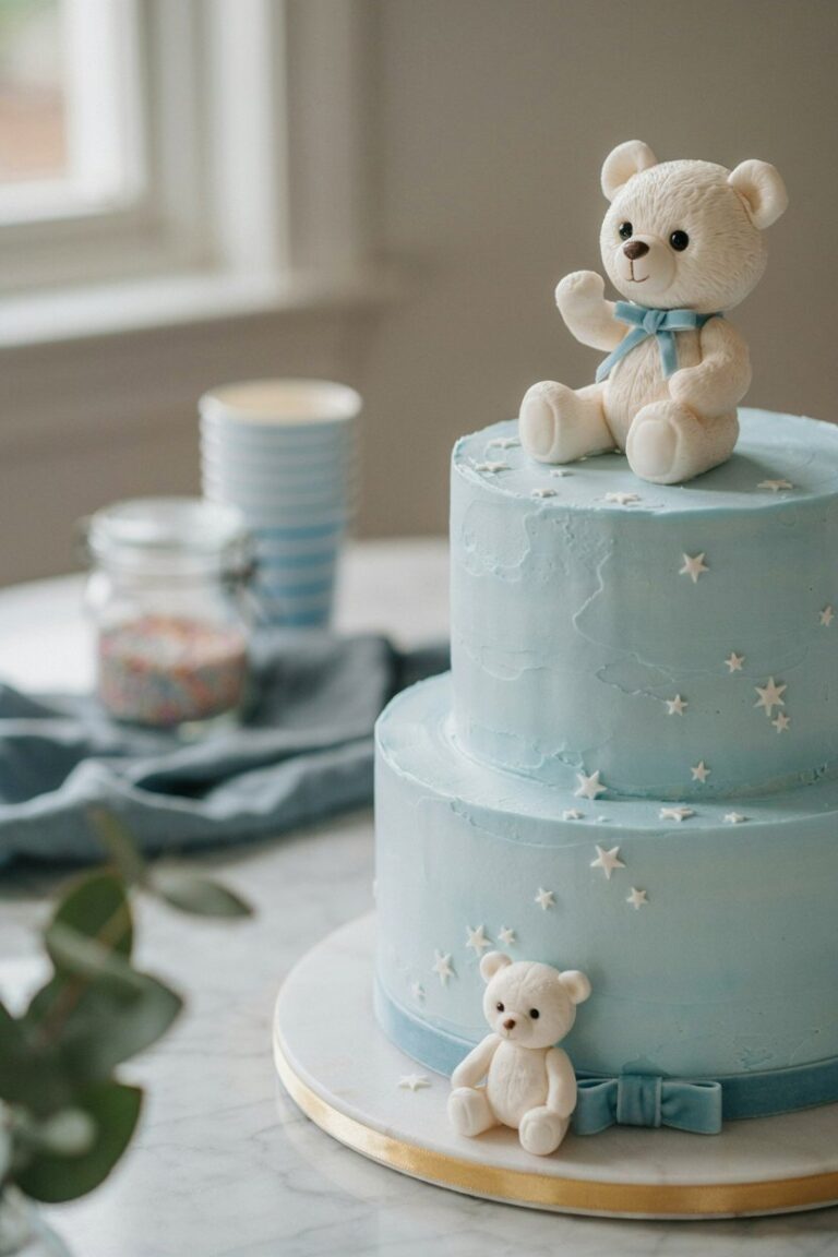 10 Inspiring Baby Shower Cakes for Boys: Cute & Creative Ideas