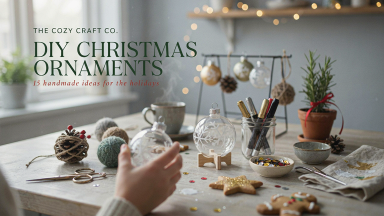 26 DIY Christmas Ornaments Ideas for 2026