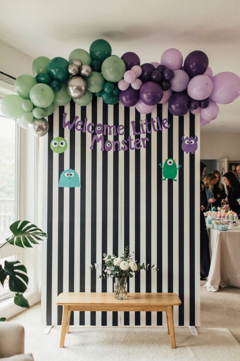 10 Super Cute “We’ve Created a Monster” Baby Shower Ideas You’ll Obsess Over