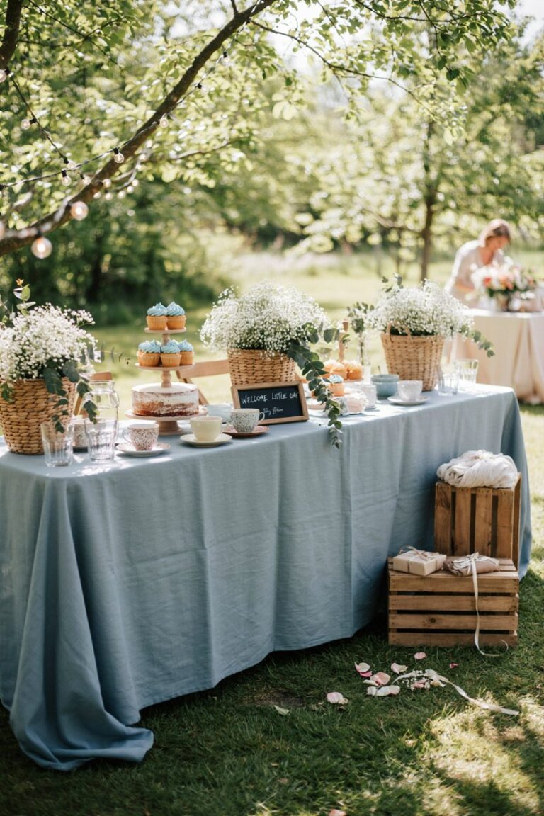 10 Blue Gingham Baby Shower Ideas That Are Pure Magic