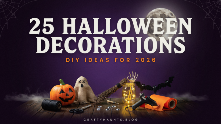 25 Halloween Decorations DIY Ideas for 2026
