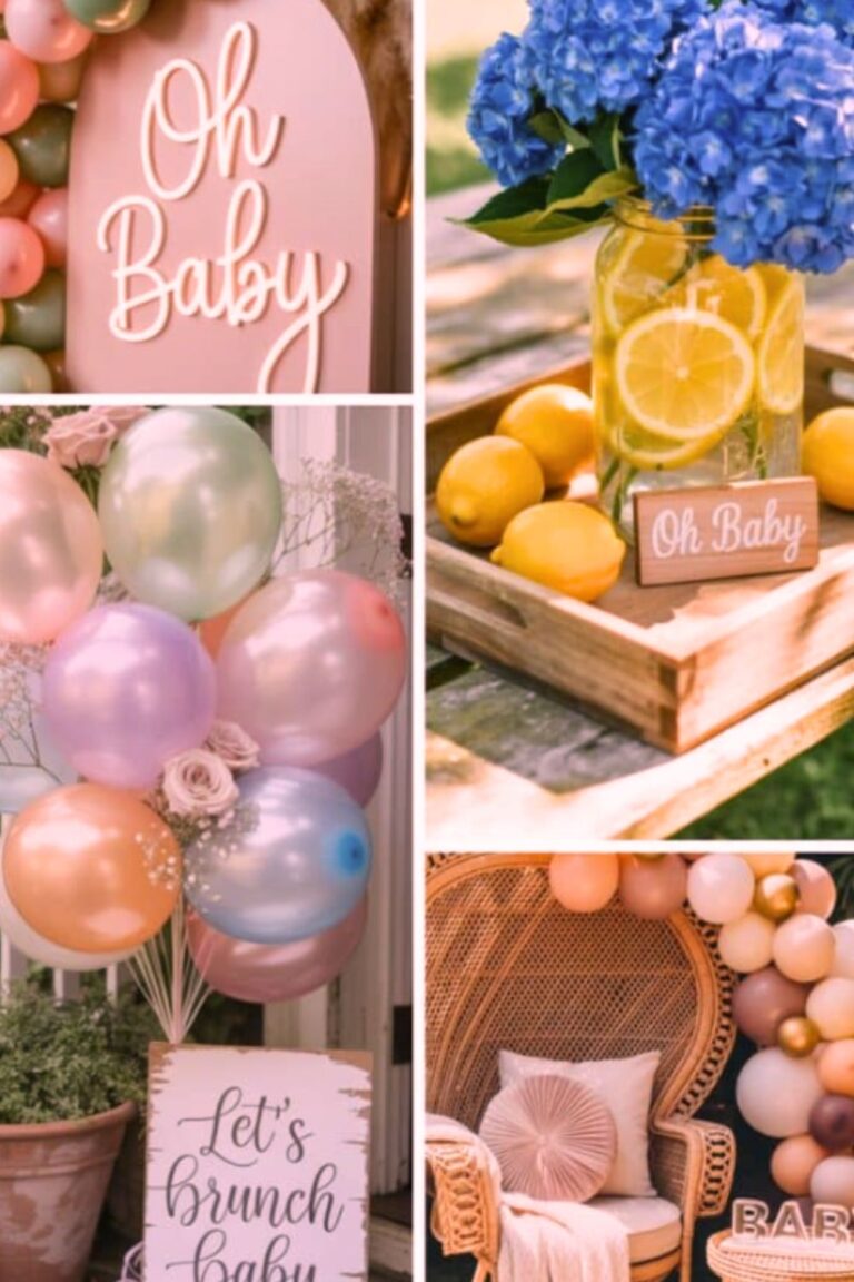 25+ Baby Shower Brunch Ideas That Are Effortlessly Chic